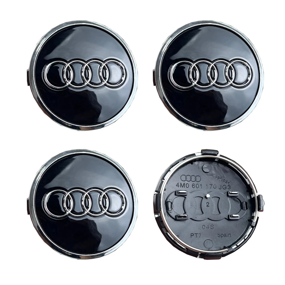4pcs Audi Wheel Hub Center Covers