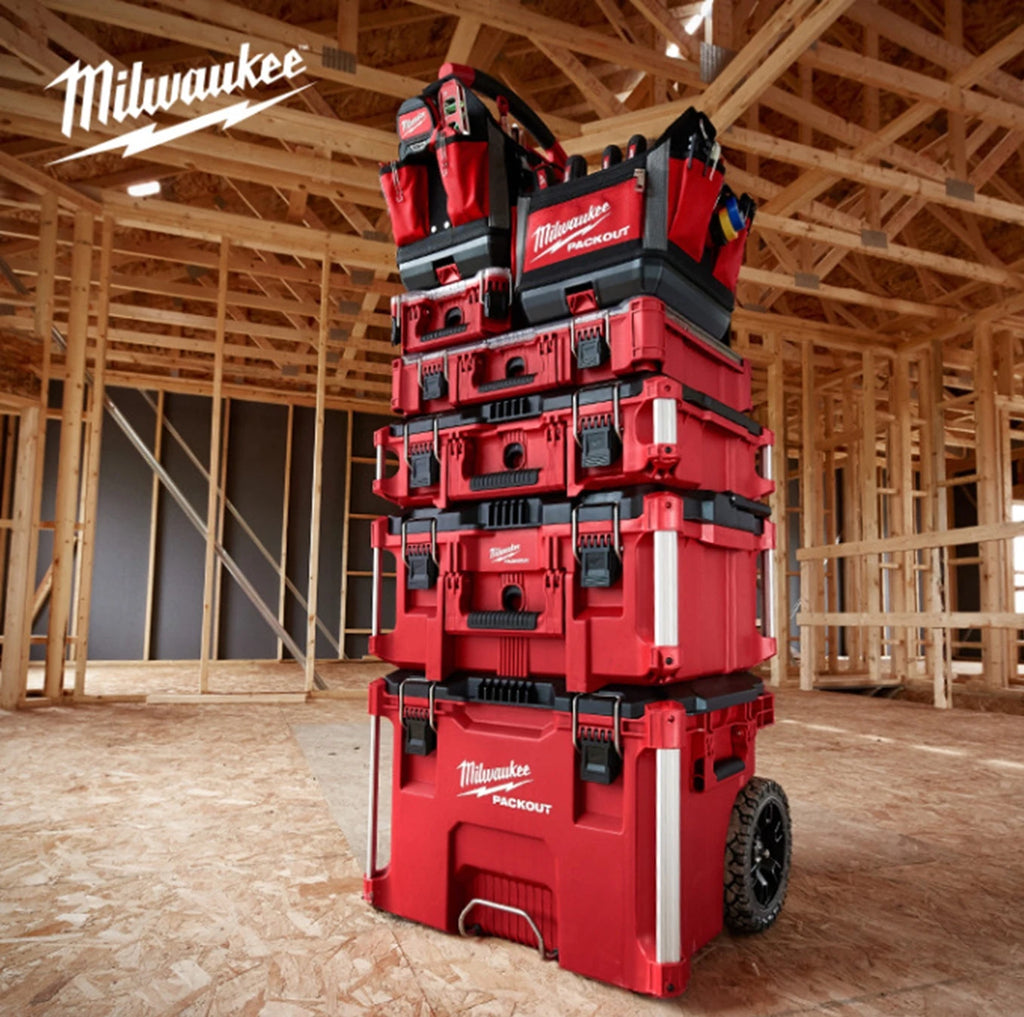 Milwaukee Packout Multi-Functional Toolbox Industrial Grade Hardware Home Storage Box