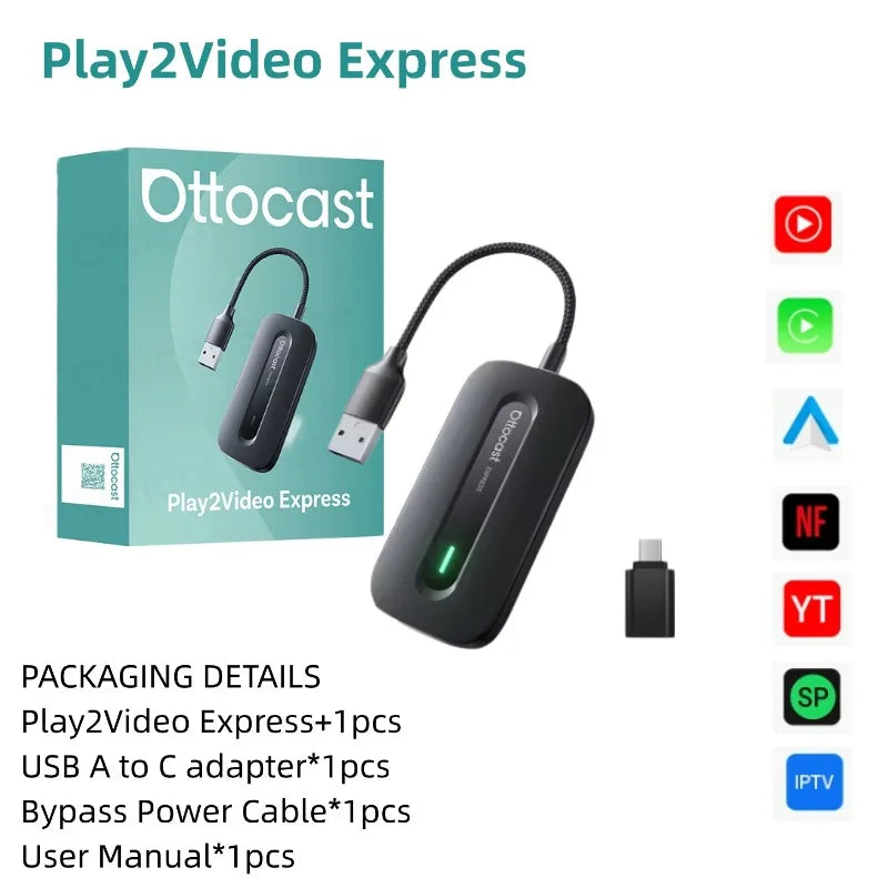OTTOCAST Play2Video Wireless Adapter