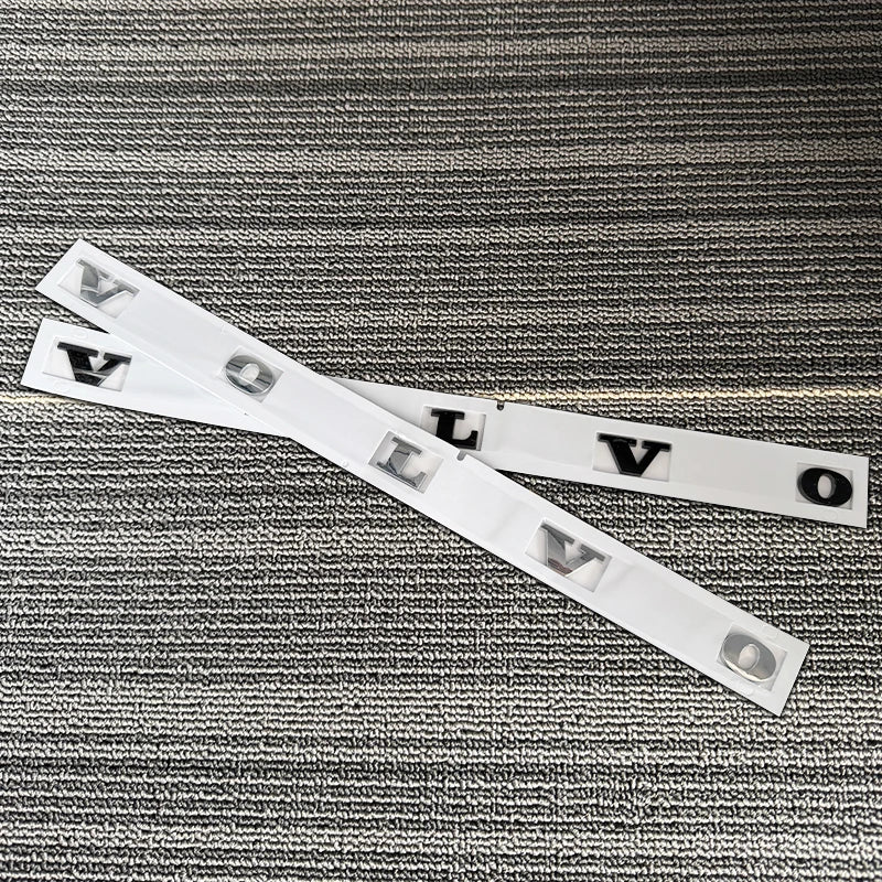 Volvo Car Letter Badge Auto Trunk Metal Stickers For Volvo Xc60 Xc90 V40 V60 S60 V50 V90 S80 C40 XC40 V70 XC70 C30 C70 Rdesign