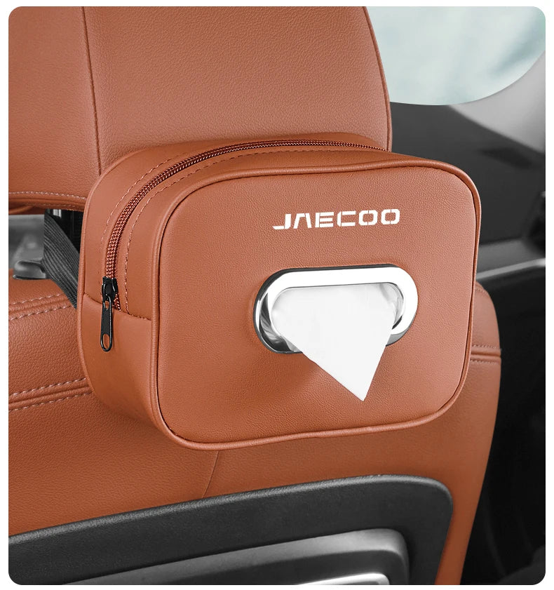 Suitable for JAECOO J5 J6 J7plus jaecoo J8 J7Phev car center console car mounted tissue box hanging bag tissue bag