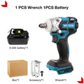 NEW 520n.M Brushless Electric Impact Wrench 1/2 In Li-on Battery For Automotive Repair Power Tools For makita 18v battery pins