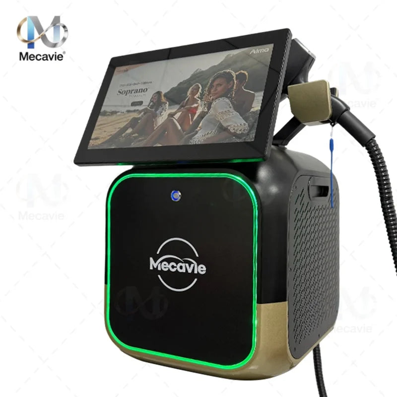2026 Newest 2-in-1 Soprano 4000W 808nm Diode Laser Hair Removal Device 4-Wave Painless Permanent + Pico Tattoo Removal