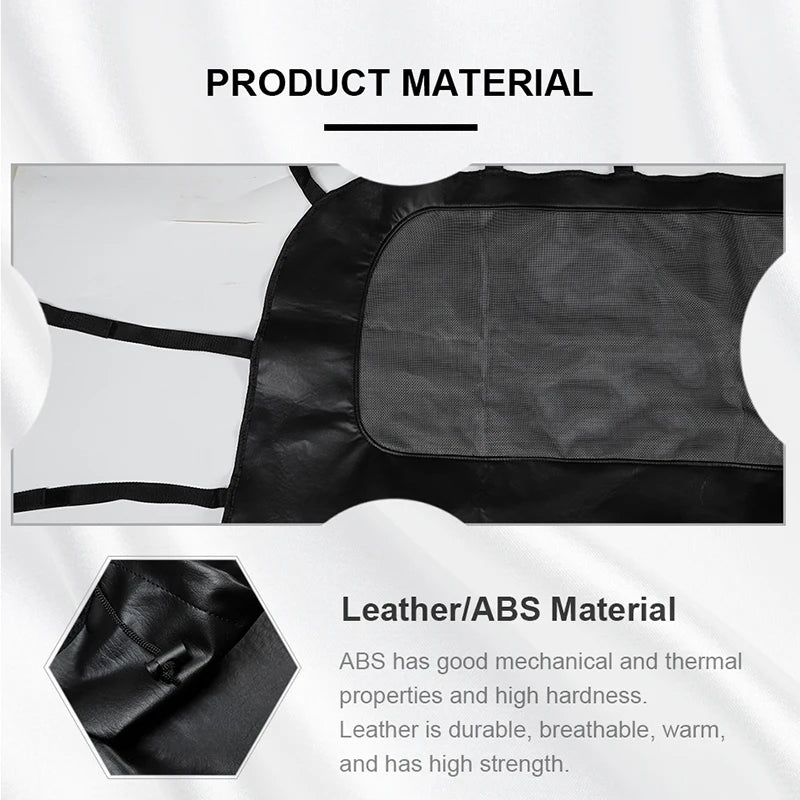 BAWA Rear Seat Separation Mesh/Trunk Cloth Separation for Jeep Wrangler JK 2door 2007-2017 Pet Isolation Net Accessories