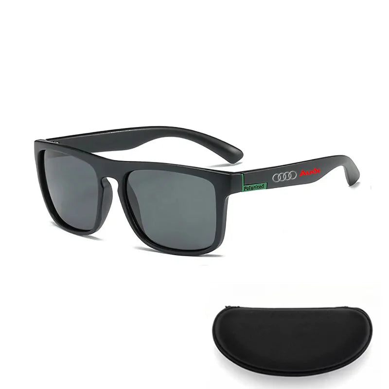 Car Sticker Sunglasses Polarized Eyewear Fishing Driving Goggles For Audi A1 A3 A4 A5 A6 A7 A8 Q2 Q3 Q5 Q7 TT S Line S3 S4 S5 S6