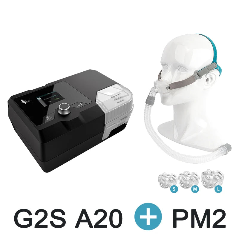 Original BMC G2S A20 Auto CPAP Machine Automatic Pressure Adjustment Sleep Machine with Mask Snoring Device For Sleep Apnea COPD