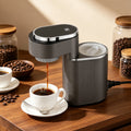 600W Portable Espresso Machine 9 Bar 150ml Water Tank 220-240V EU Plug, Adjustable Temperature, Touch Screen, 90-180° Rotatable