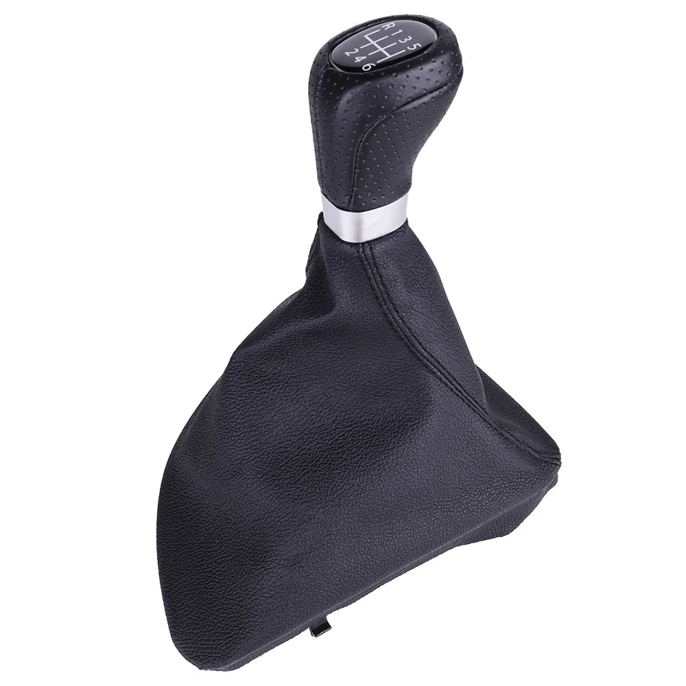 5/6 Speed Manual Gear Shift Knob For BMW E46 E90 E60 F30 F20 E39 E87 E53 E83 X1 X3 X5 X6 M3 M5 Leather Shifter Lever Boot Cover
