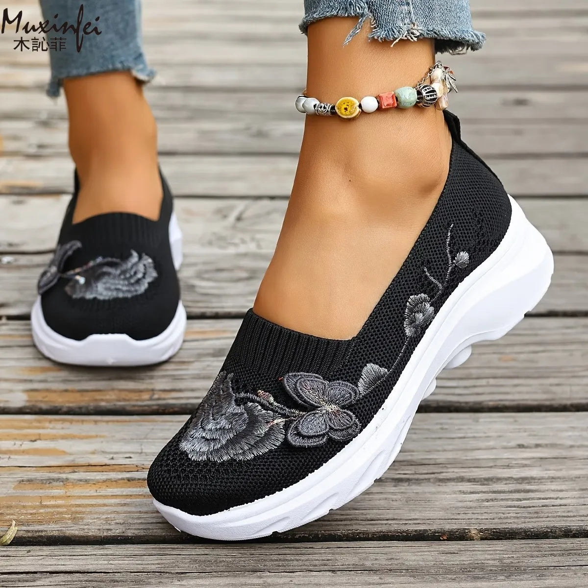 New women's breathable mesh shoes, fashionable and comfortable cloth shoes, 2026 summer casual shoes