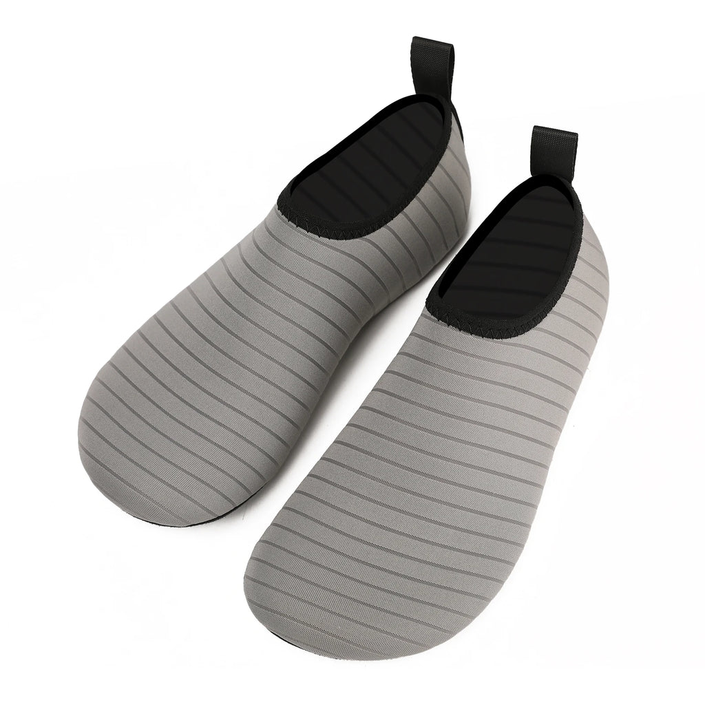Quick-drying Men Water Shoes Soft Couple Aqua Shoes Rubber Sole Non-slip Wading Shoes Lightweight Yoga Shoes Casual Flats 2024