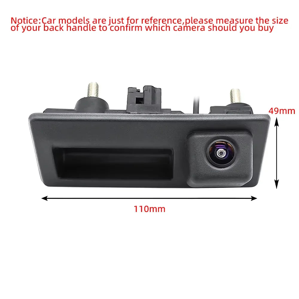 Cars Reverse Backup Trunk Handle Parking Rear Camera For Audi A4 B8 Q3 Q5 A5 A8 S5 A3 A6 C7 A7 Q7 Rearview