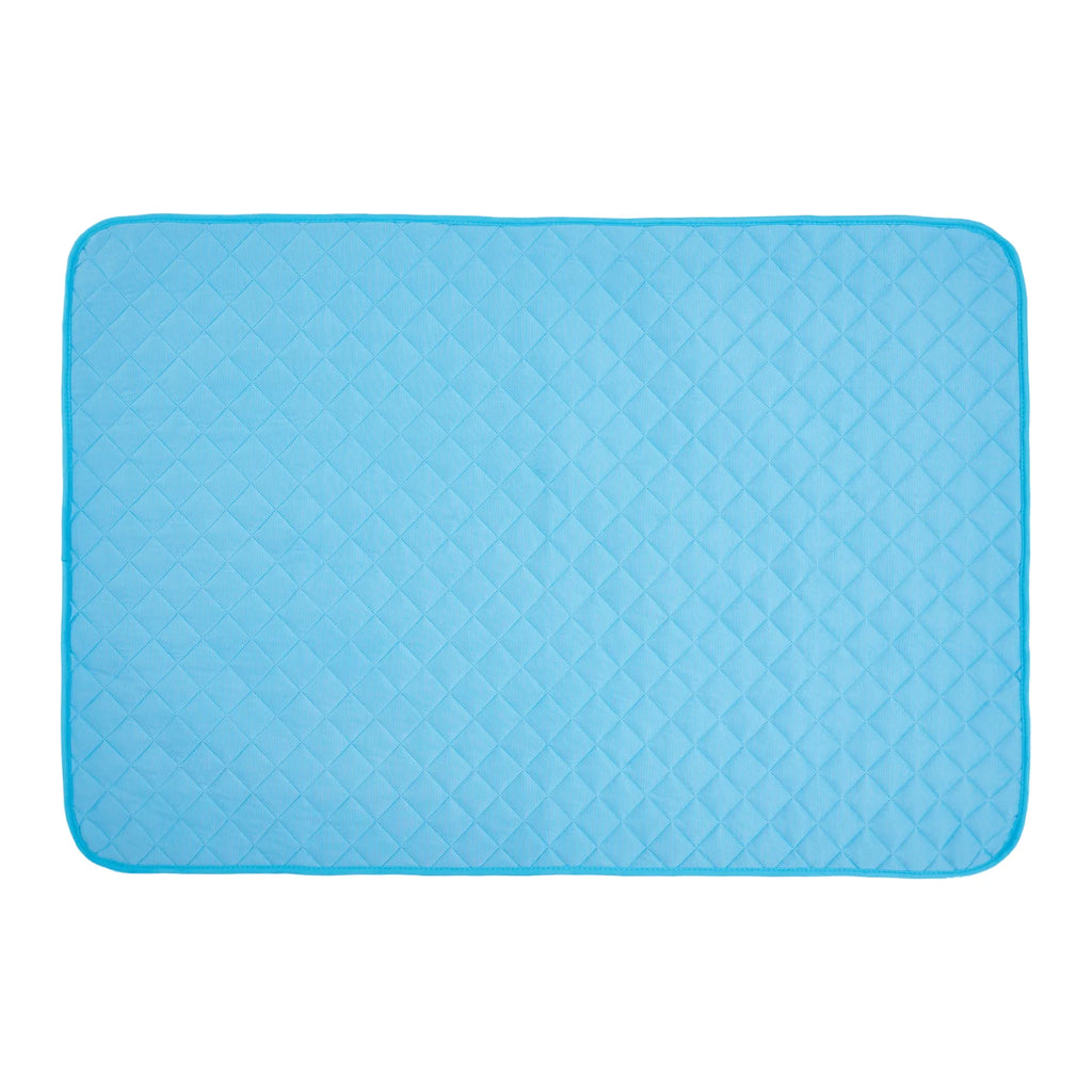 Washable Dog Cooling Mat Ice Silk Pet Self Cooling Pad Blanket for Indoor & Outdoor Car Seats Materials Safe, Easy Carry