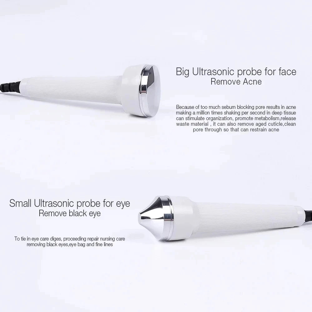Ultrasonic 1MHz Facial & Body Skin Care Massager Anti Aging Lifting Tightening Wrinkle Reduction Mini Home Beauty Device WD-628
