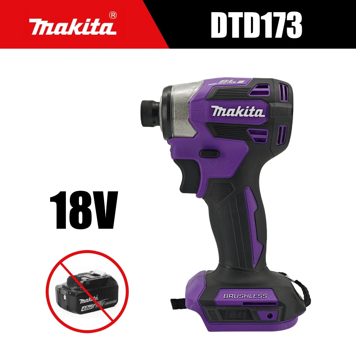 Makita DTD173 18V Brushless Impact Driver