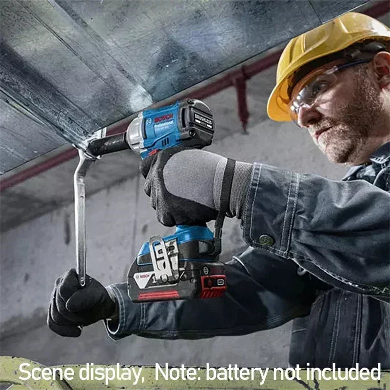 BOSCH GDS 18V-350 Cordless Impact Wrench 3-Gear Adjustment Impact Driver 350Nm Torque Electric Wrench Power Tools GDS18V-350