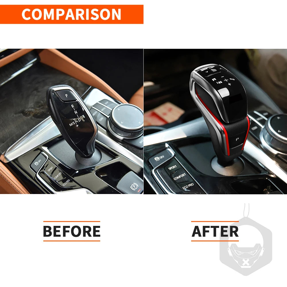 Car Gear Shift Knob M5 Shifter M Sport For BMW 5 Series G30 G31 2016+ G32 2017+ G11 G12 X3 G08 G01 X4 G02 Modification Accessory