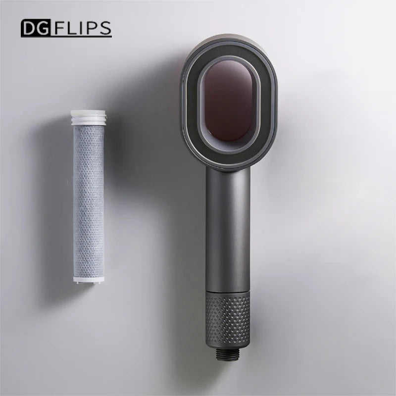 Filter Showerhead High Pressure Shower Head Water Saving Filtration Purification International Students Bathroom Accessories