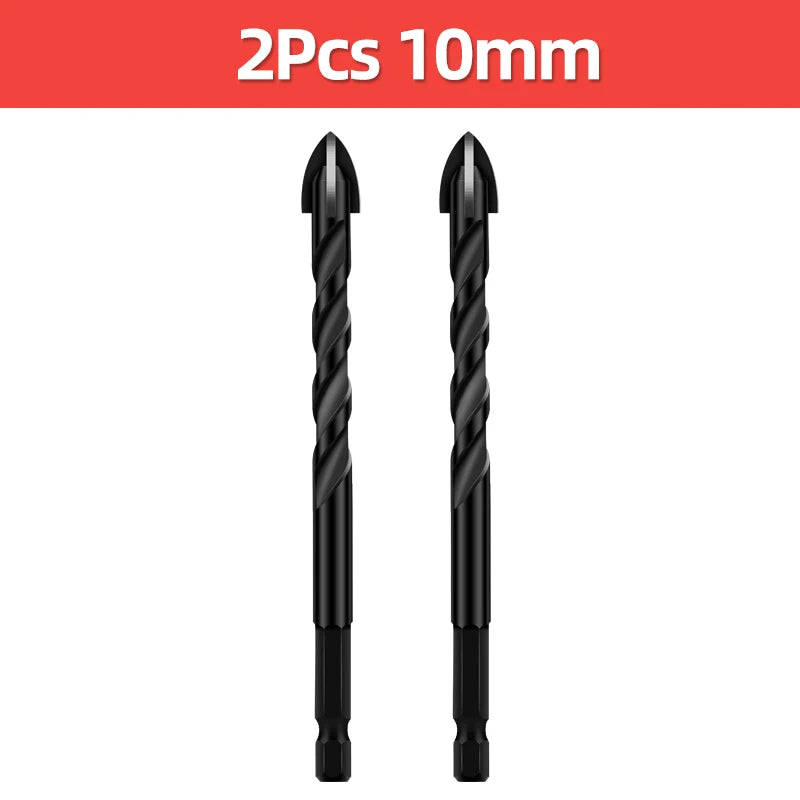 TOOLEYE Cross Hex Drill Bit Set