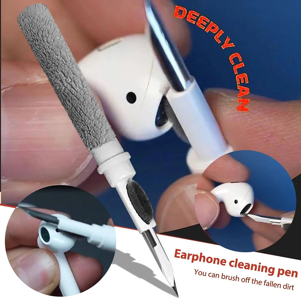 Bluetooth Earphones Cleaning Brush for Airpods Pro 3 2 1 Durable Earbuds Case Cleaner Kit Clean Brush Pen for Xiaomi Airdots 3Pr