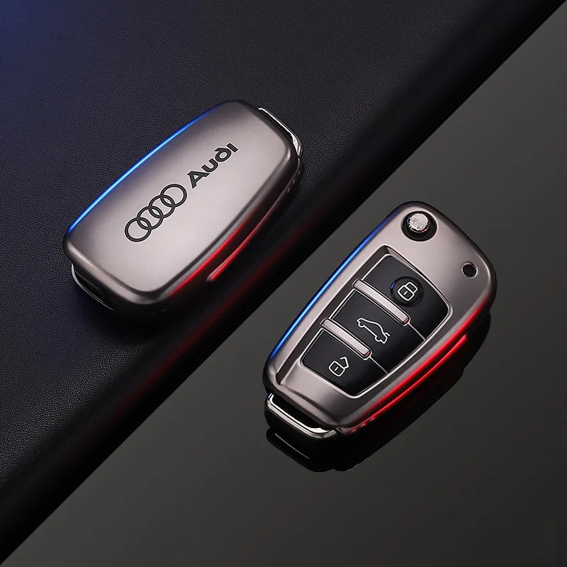 TPU Car Key Case Cover For Audi A3 A4 A4L B5 B6 B7 B8 B9 A5 A6 A6L C5 C6 Q3 Q5 Q7 S5 S7 RS3 TT Car key Shell Protecor Accessory