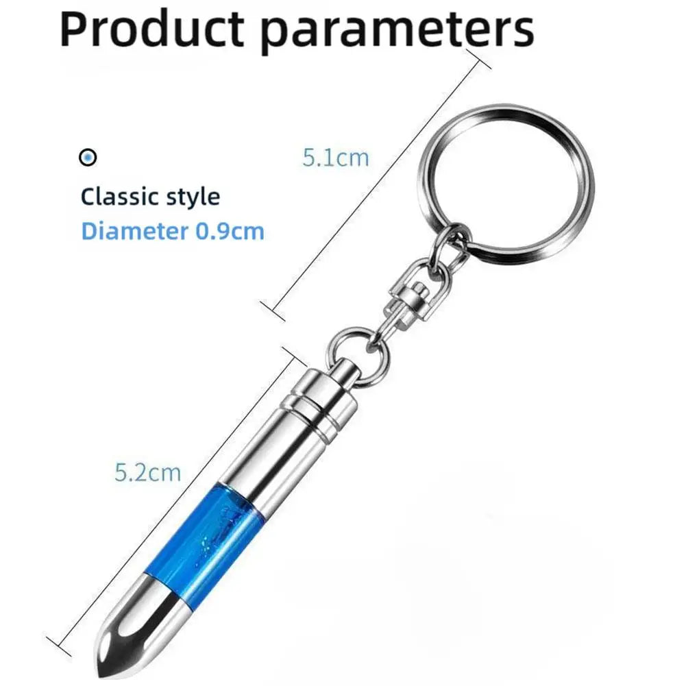 Human Body Static Eliminator Portable Anti-Static Keychain Static Electricity Remover Discharge Key Chain For Human Body