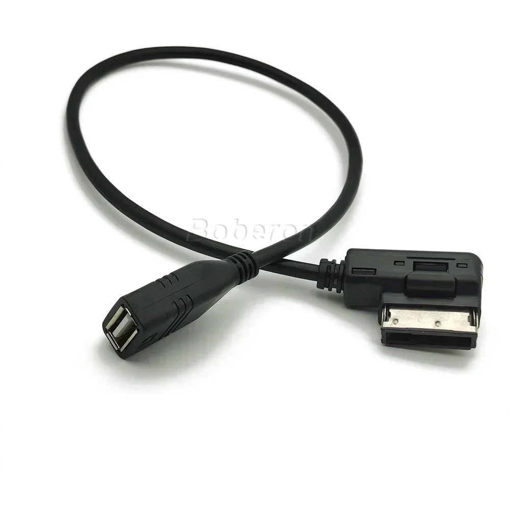 Pour AUDI A3 A4 A4L A5 A6 A8 Q5 pour VW Golf Câble USB AUX Musique MDI MMI AMI vers USB Femelle Interface Audio Adaptateur de Fil AUX