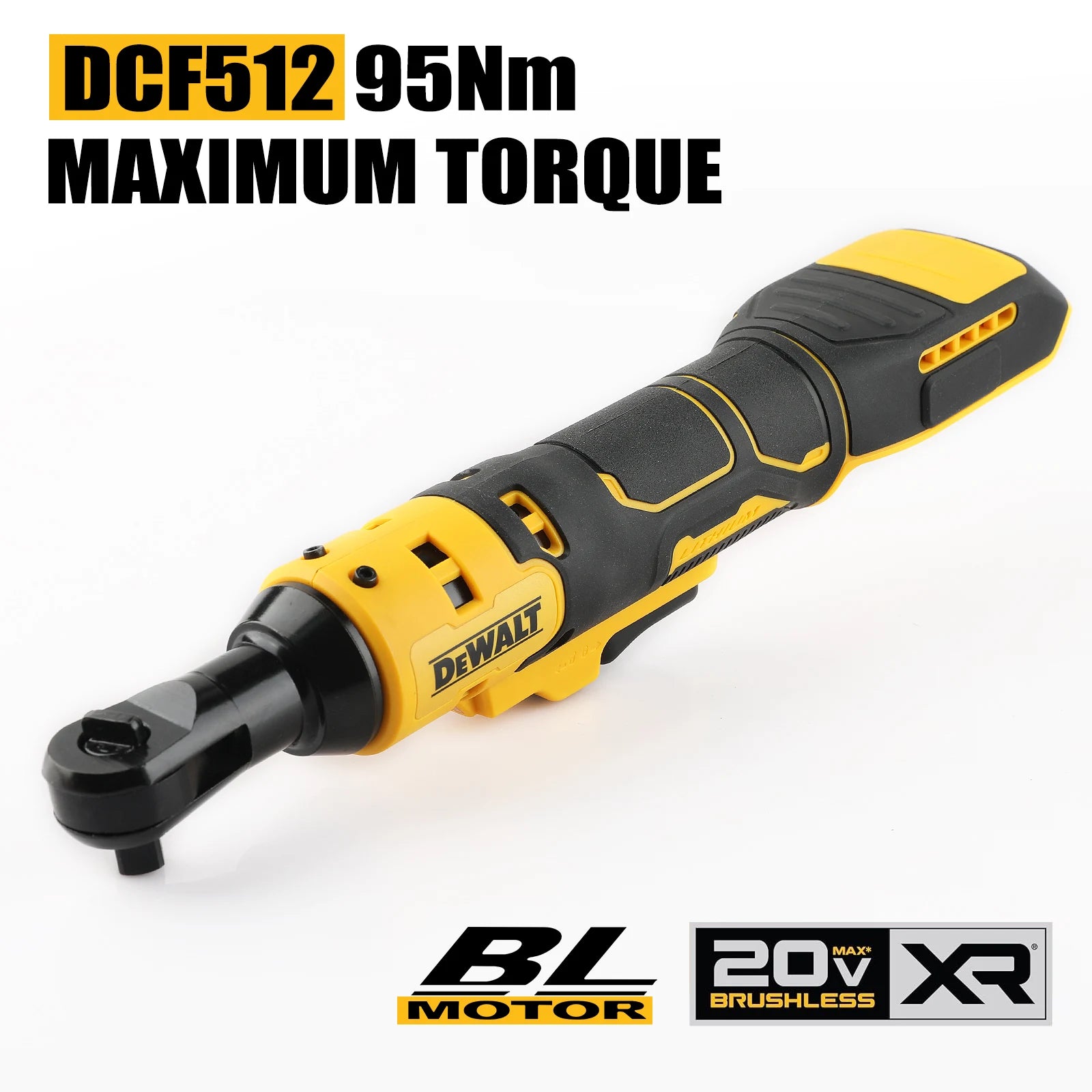 DEWALT DCF850 DCF512 20V Cordless Electric ScrewdriverBrushlessMotorRechargable Drill Driver Electric Impact Wrench Large Torque
