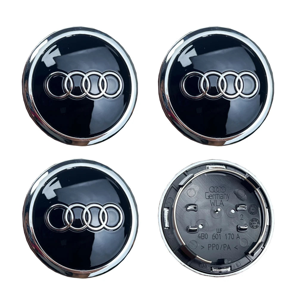 4pcs Audi Wheel Hub Center Covers