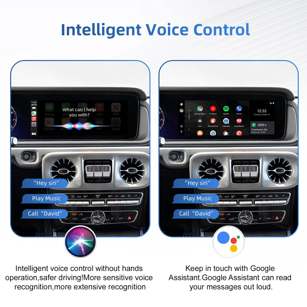 Ezonetronics for Mercedes Benz NTG 6.0 MBUX System 2019+ Wireless CarPlay Android Auto retrofit kit decoder box CarPlay