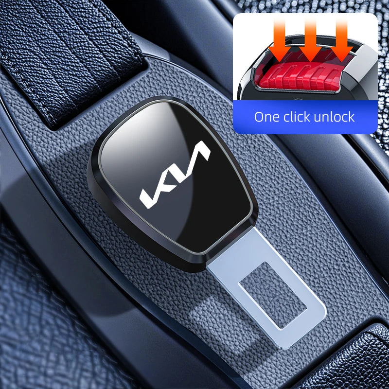 Car Seat Belt Clip Extension Plug Car Safety Seat Lock Buckle For Kia Sportage Morning Ceed Picanto Rio ProCeed KN