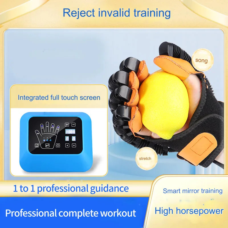 Portable Rehabilitation Robot Gloves Stroke Hemiplegia Cerebral Infarction Trainer Finger Exerciser Hand Function Repair