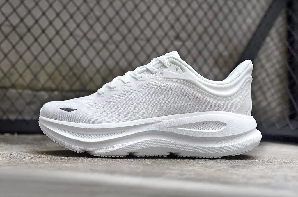 Trendy Unisex Breathable Mesh Running Sneakers, Lightweight Shock-Absorbing Casual Running Shoes