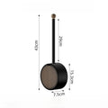 Wall Mounted Toilet Brush Without Punching Toilet Cleaning Detachable Wood Grain Toilet Long Handle Brush Bathroom Accessories