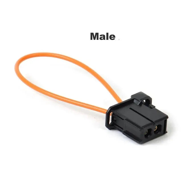 Connector Fiber Optic Optical Loop Bypass Connector Female Male Adapter Cable  for Land Rover/BMW/Audi car Car Diagnostic Tools
