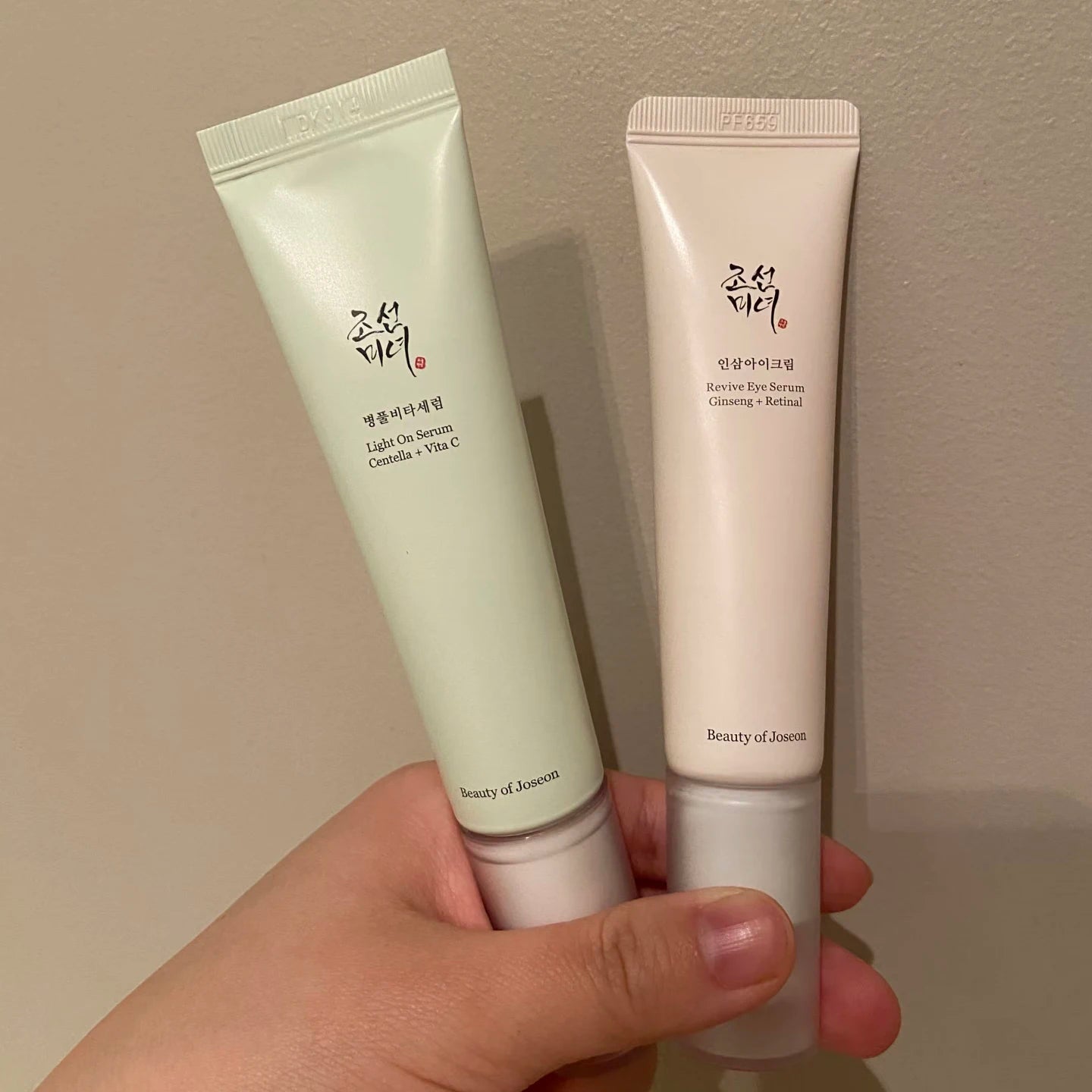 Beauty of Joseon Korean Eye Cream Serum Ginseng Centella Retinal Moisturizing Remove Circles Skin Care Anti Swelling With Box