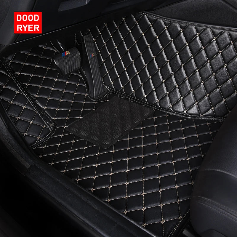 DOODRYER Custom Car Floor Mats For Mercedes Benz GLC X253 GLC-Coupe C253 2015-2023 Auto Carpets Foot Coche Accessorie