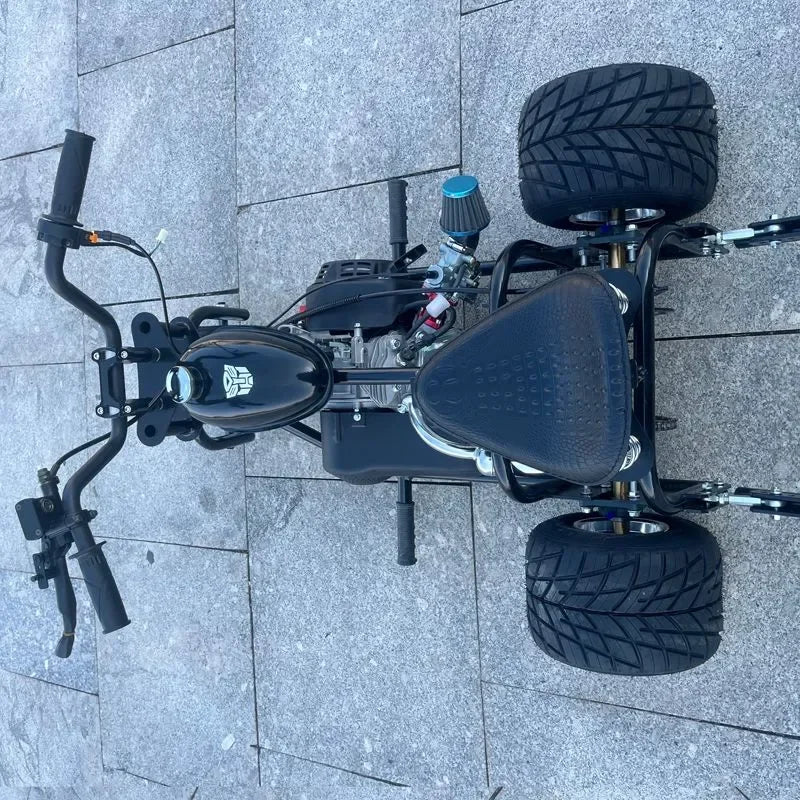 Mini All-terrain Off-road Kart 212cc Four Stroke Fuel 3-Wheeler ATV Beach Car Mountain Rally Drift Adult Vehicle