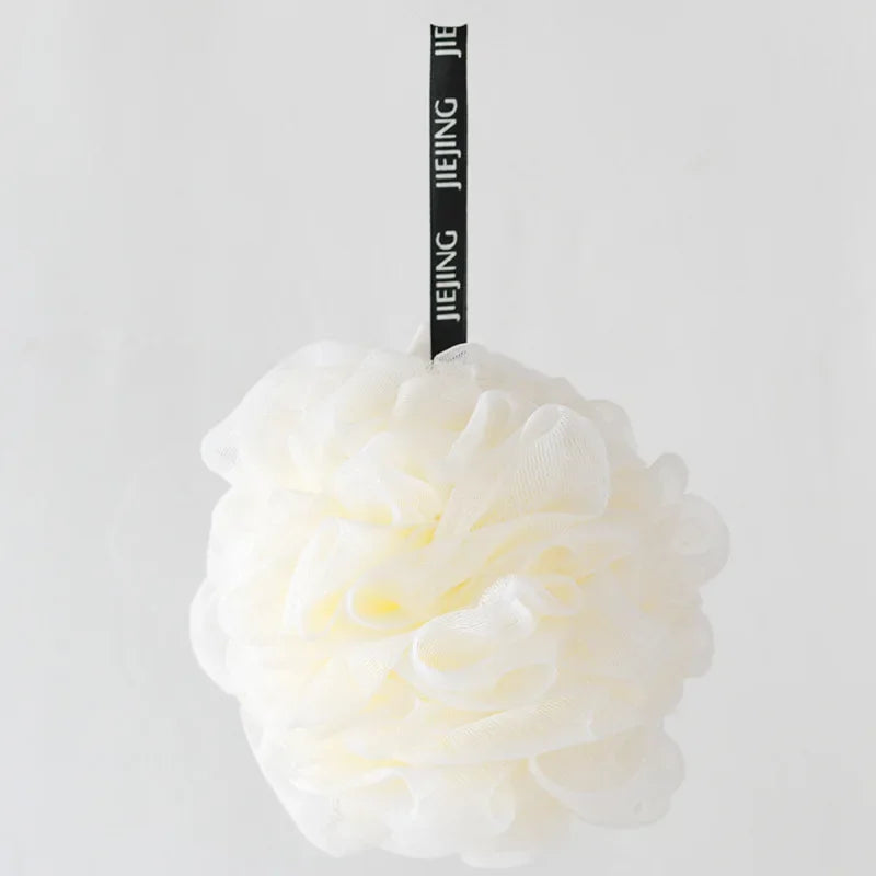 Soft Mesh Bath Sponge Balls Body Cleaner Exfoliating Scrubbers Bath Ball Nylon Cleaning Brushes Shower Puff Bath Flower