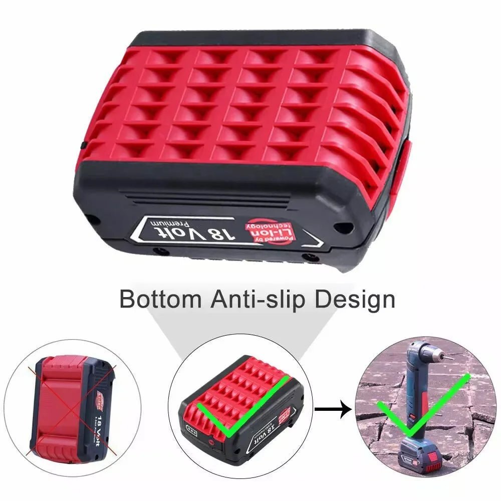 18V 8000mAh for Bosch BAT618 Battery Professional GBA GBH GSR GSB BAT620 BAT609G BAT614 Electric Drill Replacement Battery