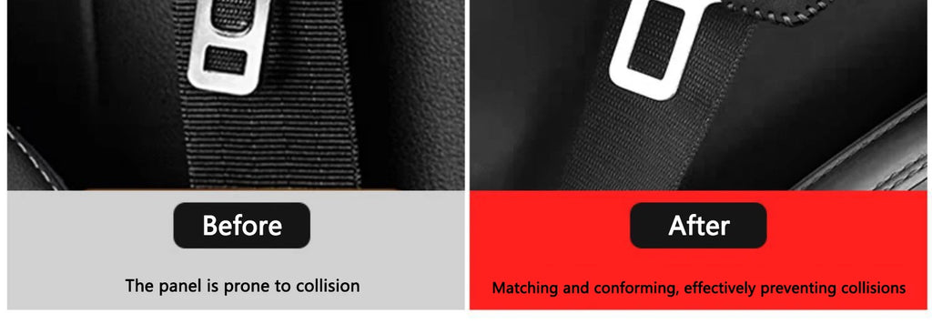 2pcs Car Seat Belt Cover Clip Anti-scratch Buckle Protective Cover For BMW X3 X5 M5 M3 E46 E90 E60 F10 E39 F30 E36 G30 E87 E70