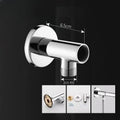 Stainless Steel Shower Head Extension Arm Wall-mounted Rain Extension Tube Shower Seat Basic Bathroom Accessories