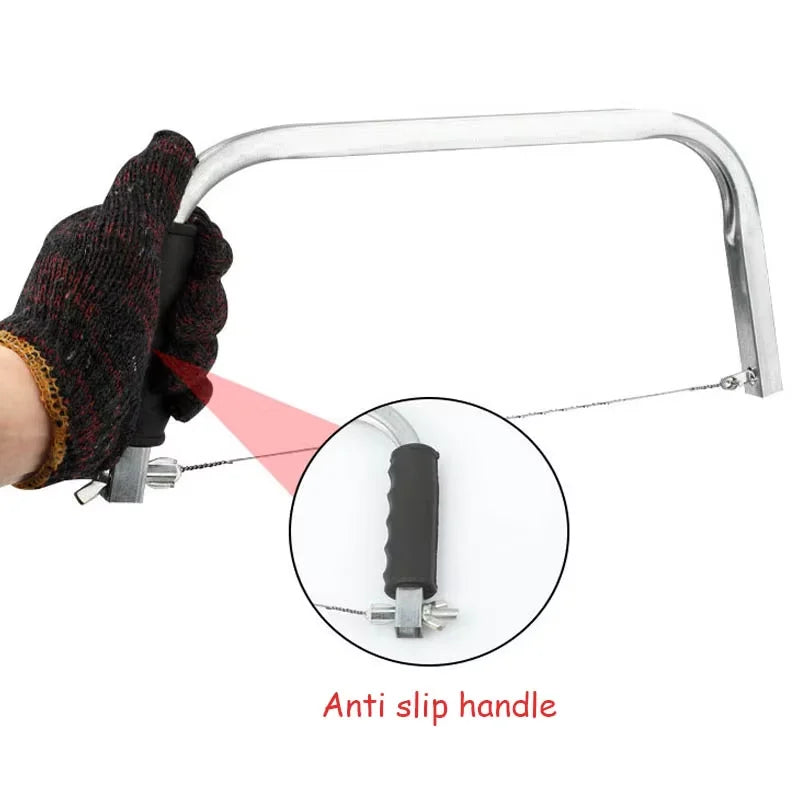 Hand Wire Saw Multifunctional Drawing Saw Small Household Steel Saws For Cutting Wood PVC Pipe Professional Carpentry Hand Tools