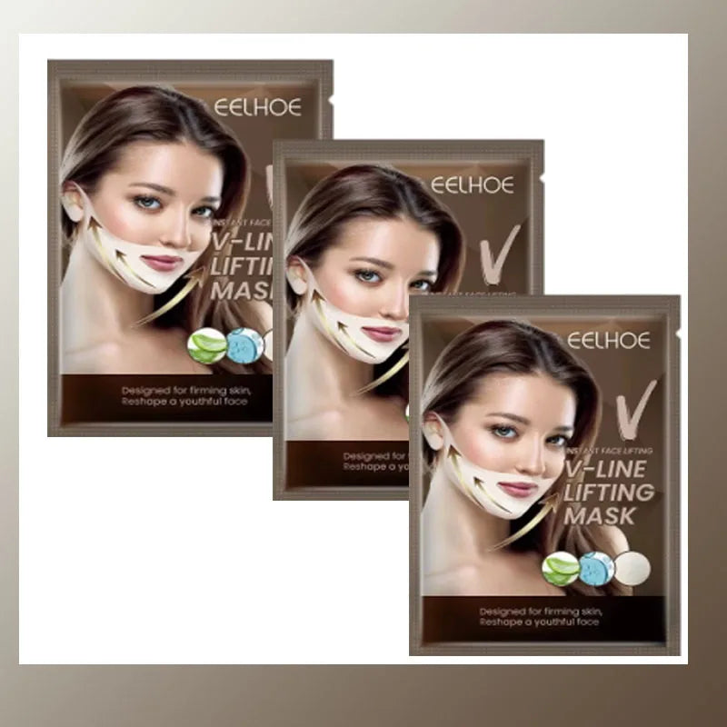 V-Shape Firming Face-lift Slimming Mask Removal Masseter Muscle Double Chin Face Fat Burning Anti-aging Beauty Products New
