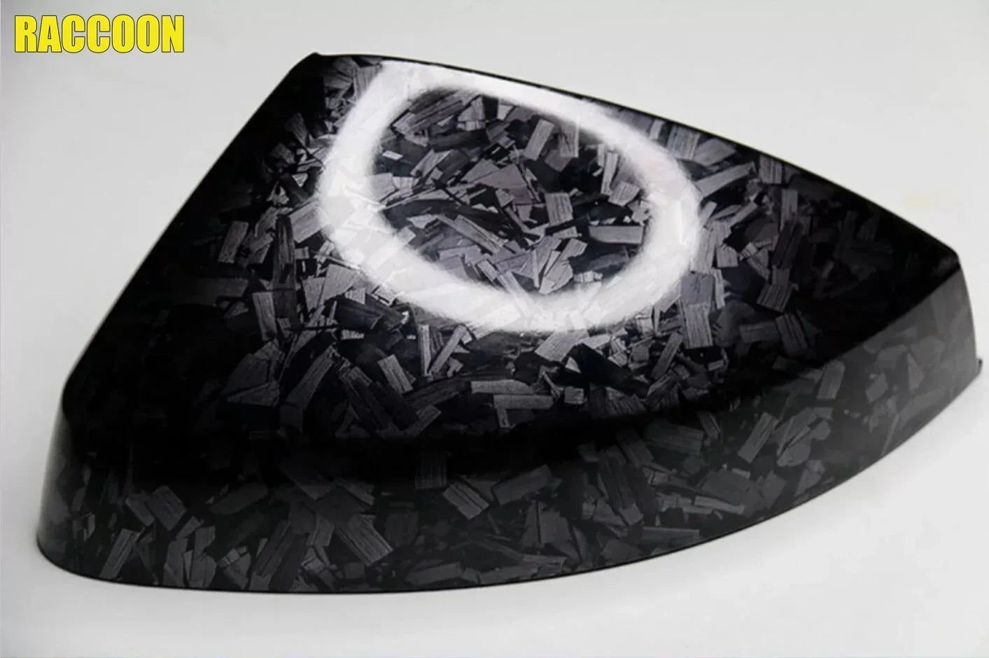 Glossy Black Forged Carbon Fiber Vinyl Wrap Film Car Styling Stickers For Motorcycle Bicycle