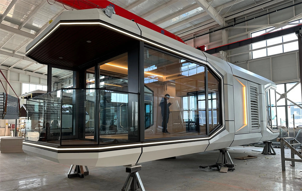 Capsule House Space Capsule With Intelligent S custom.2 Stories Frame House Prefabricated Prefab Modern Home Luxury Houses