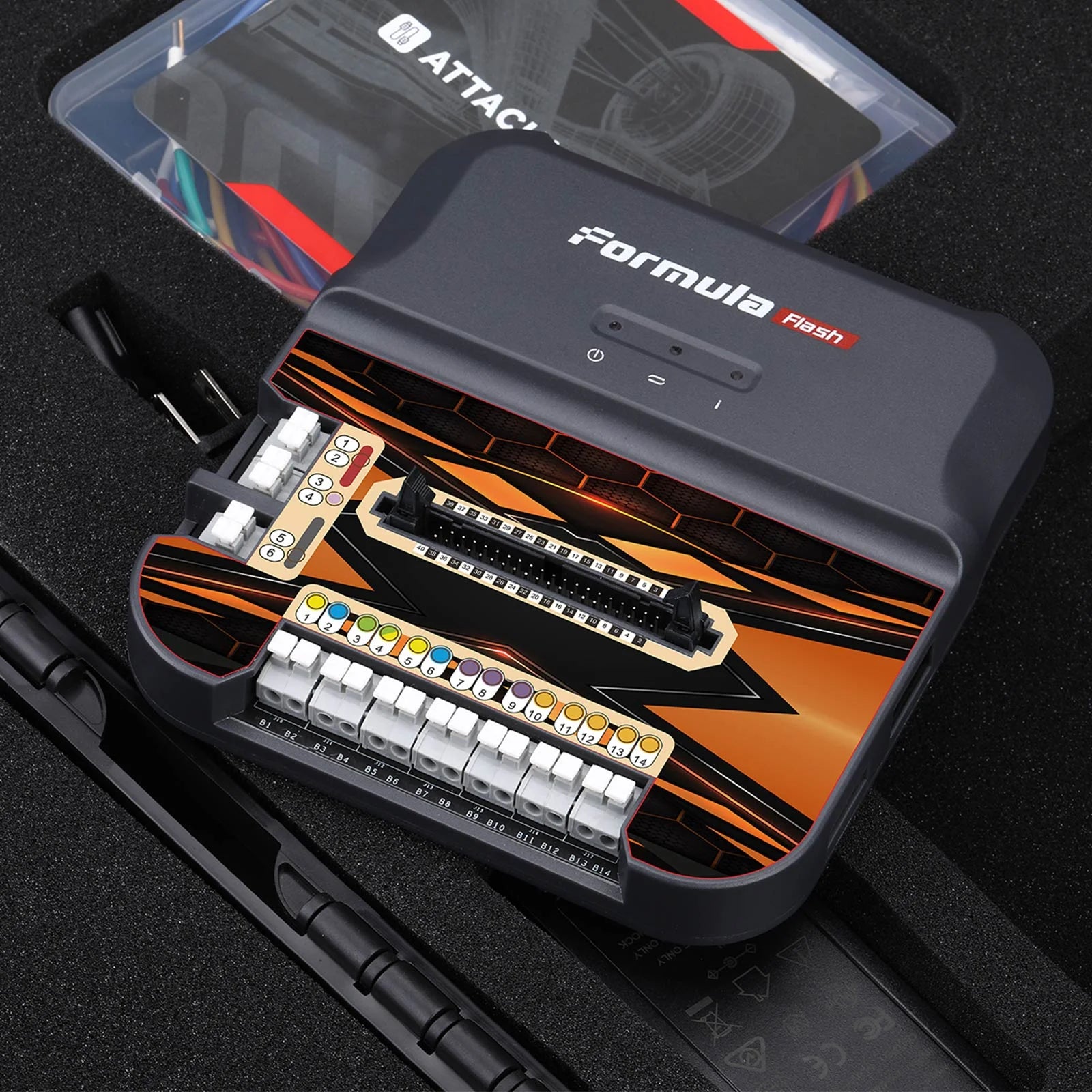 FormulaFLash ECU Programmer ECU Clone, Data Read & Write, VIN Modify, IMMO Off, Power Upgrade, DTC Clean for Bike, Truck, Tracto