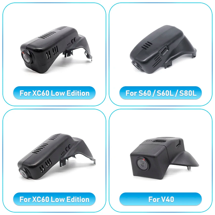 HD 4K 2160P Dash Cam Camera Car DVR Video Recorder For VOLVO XC40 XC60 XC70 XC90 V40 V60 V90 S60 S90 S80 S80L C40 for Polestar 2