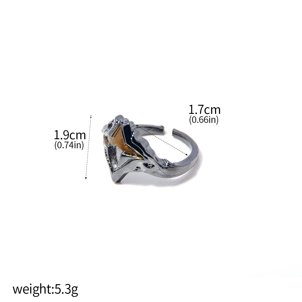 Game Dark Souls 3 Series Rings Havel's Demon's Scar Chloranthy for Fans Woman Men Decorations Party Jewelry Gift Accessories