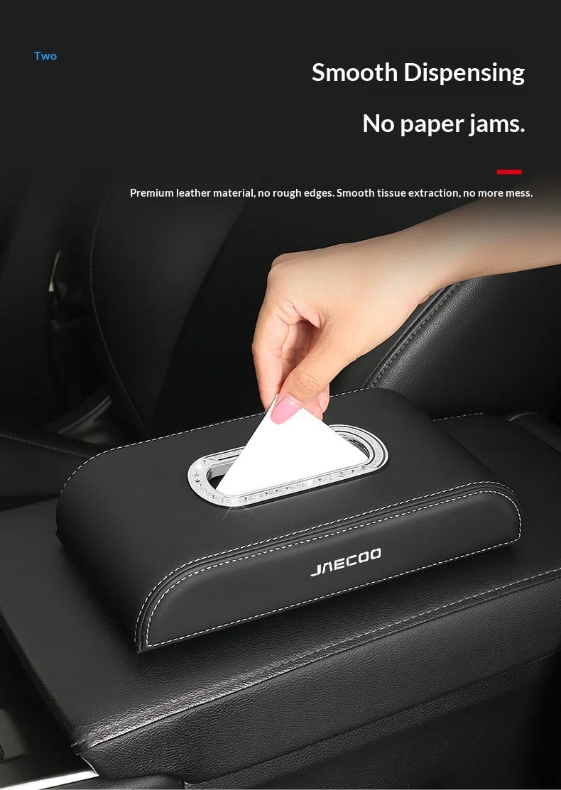 Suitable for JAECOO J5 J6 J7plus jaecoo J8 J7Phev car center console car mounted tissue box hanging bag tissue bag