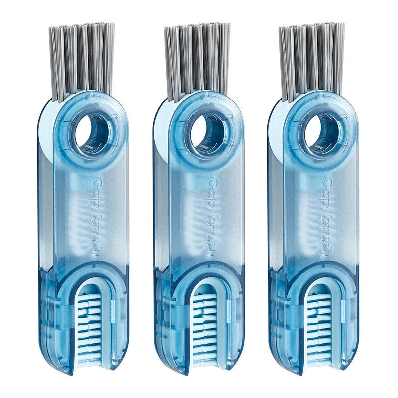 3-in-1 Cup Brush Multi-Functional U-Shape Cup Mouth Cleaning Brush Bottle and Mug Cleaner Household Kitchen Cleaning Tool